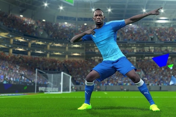 PES 2018 pre-order bevat Usain Bolt