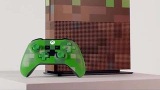 Asi es la Xbox One S edición limitada de Minecraft