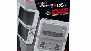 Nintendo kondigt New 3DS XL met SNES-thema aan