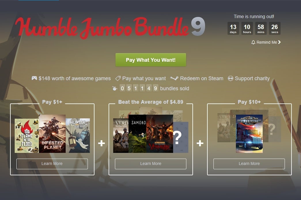 El Humble Jumbo Bundle 9 incluye un poco de todo | Eurogamer.es