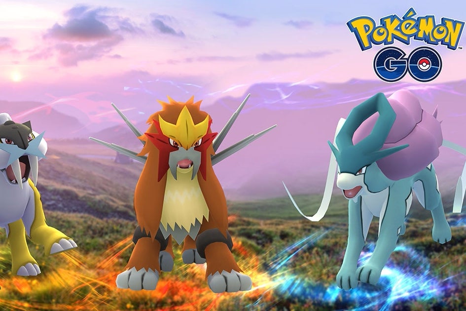 Entei, Raikou en Suicune komen naar Pokémon GO