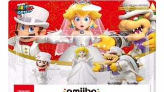 Mario Odyssey terá Amiibos de casamento