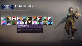 Destiny 2 director defends its shaders as one-time use items