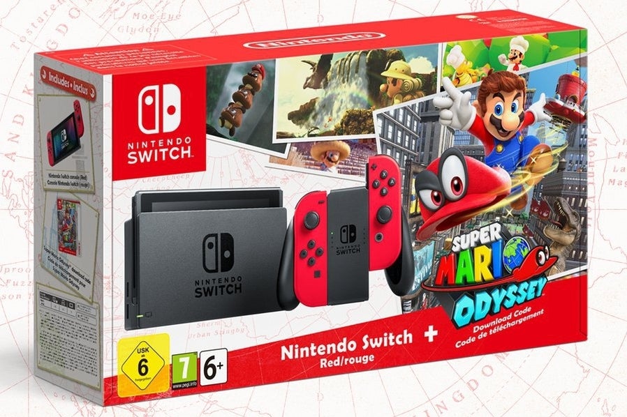 Nintendo muestra el pack Switch + Super Mario Odyssey | Eurogamer.es
