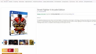 Street Fighter 5 Arcade Edition avistada