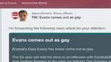 In Football Manager 2018, players can come out as gay