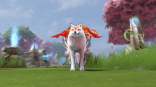 Capcom made an official Amaterasu Courier for Dota 2 and it looks awesome