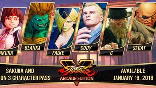 Capcom revela todos los personajes de la T3 de Street Fighter V