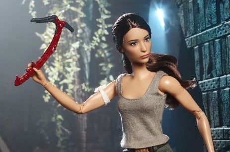 Tomb raider barbie clearance doll