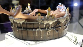 La nueva figura de The Witcher 3 muestra a Geralt dándose un baño