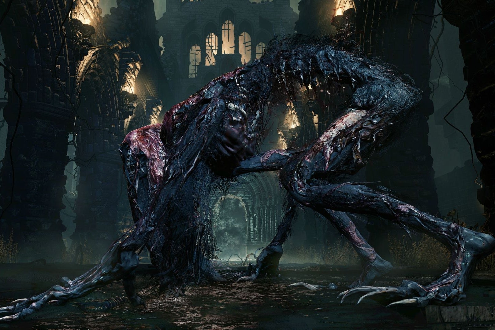 Bloodborne - Blood-Starved Beast doden en zijn gif overleven
