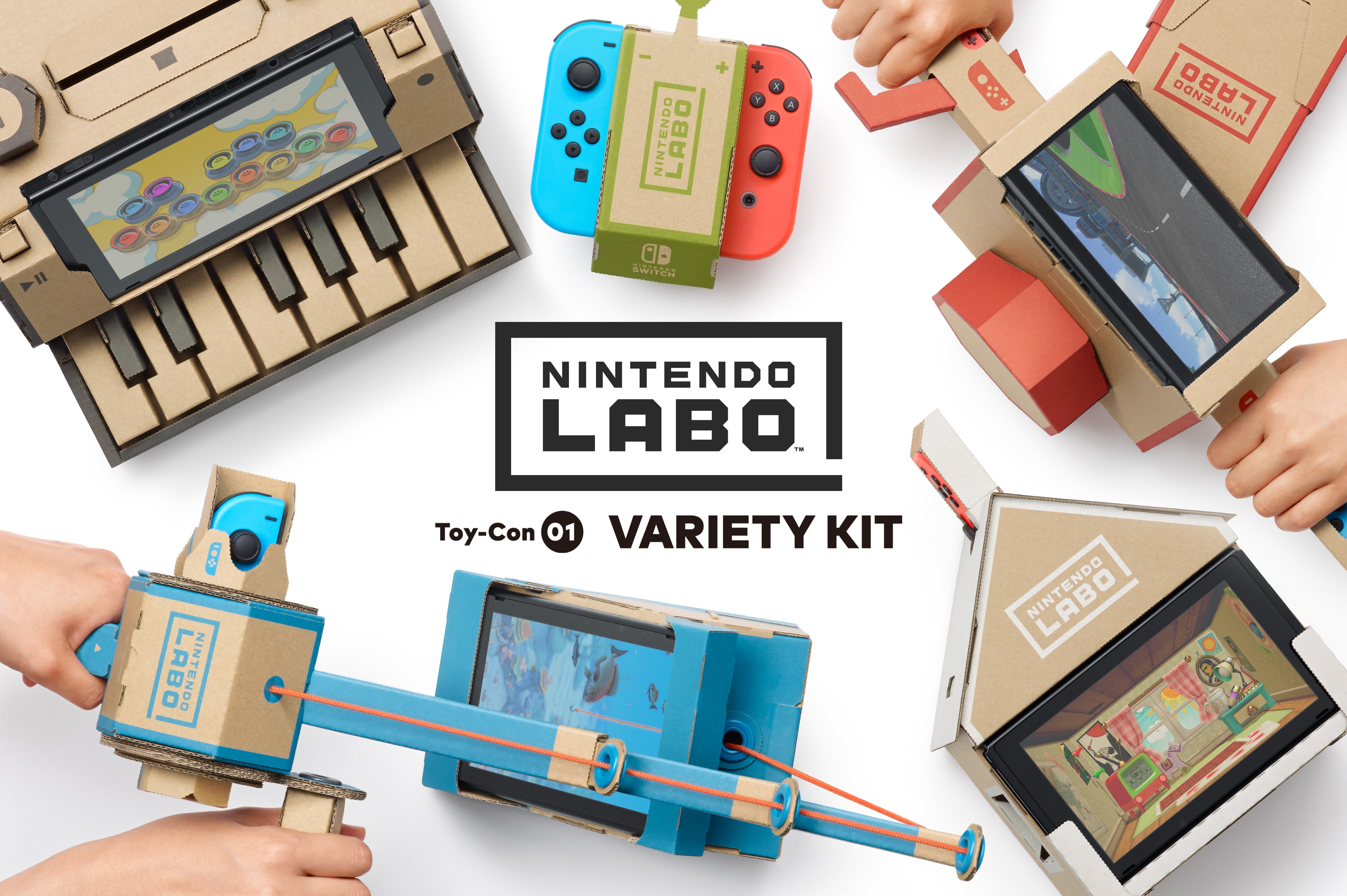Nintendo Labo laat je weer echt spelen