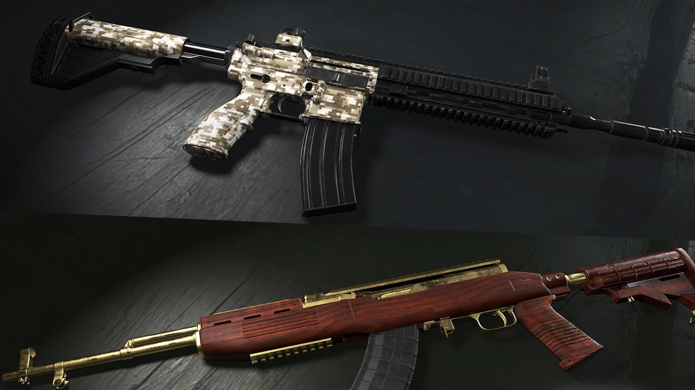PlayerUnknown's Battlegrounds test patch voegt weapon skins toe