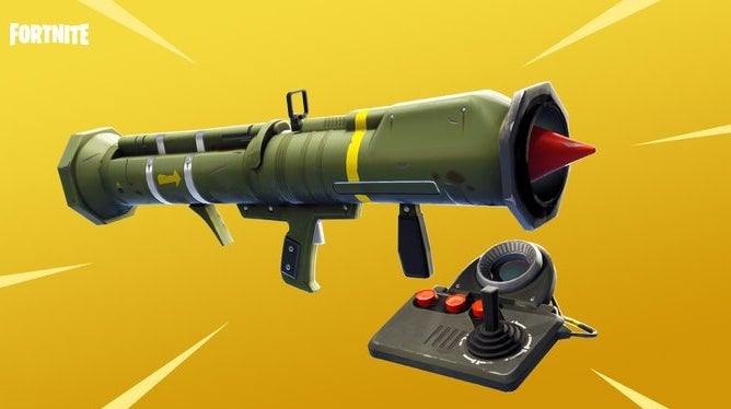 Fortnite update 3.4 introduceert geleide raket