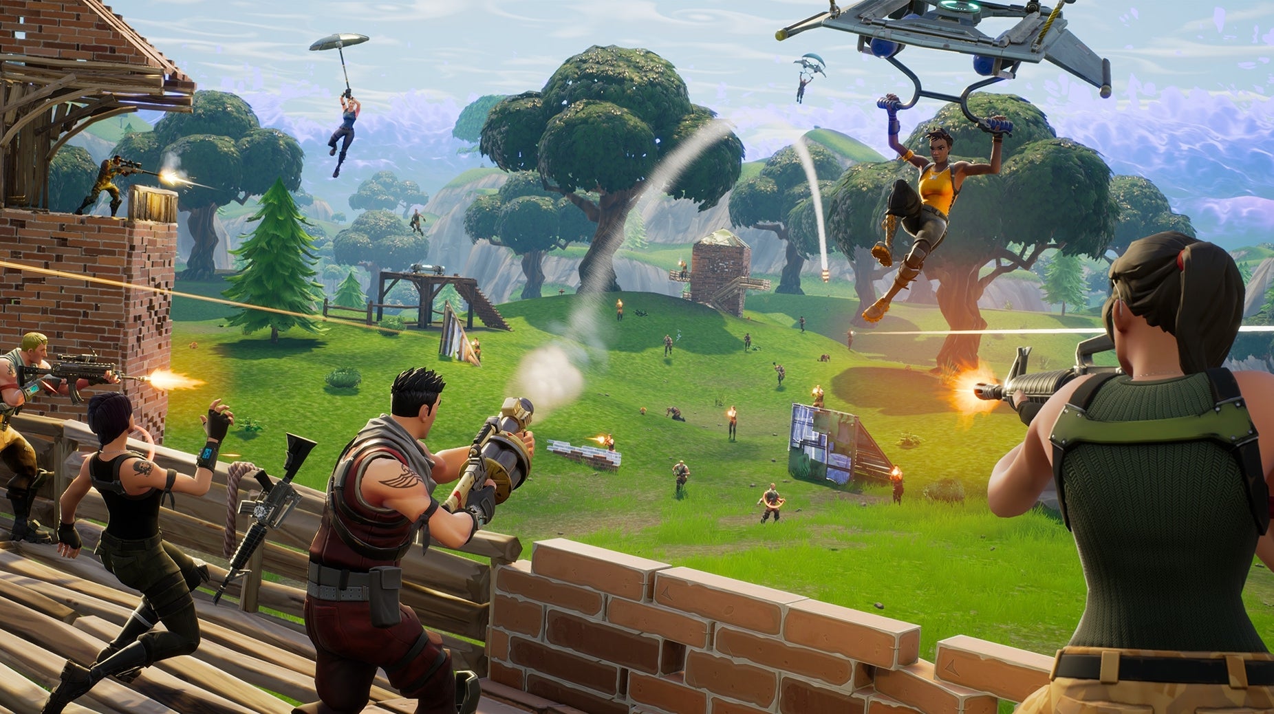 Fortnite v3.6 Content update introduceert de Clinger en de Noble Launcher