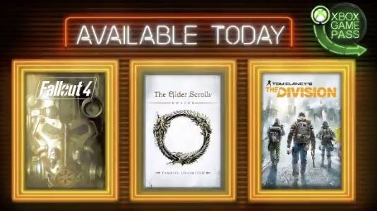 Xbox Game Pass adds Fallout 4, The Division and Elder Scrolls Online ...