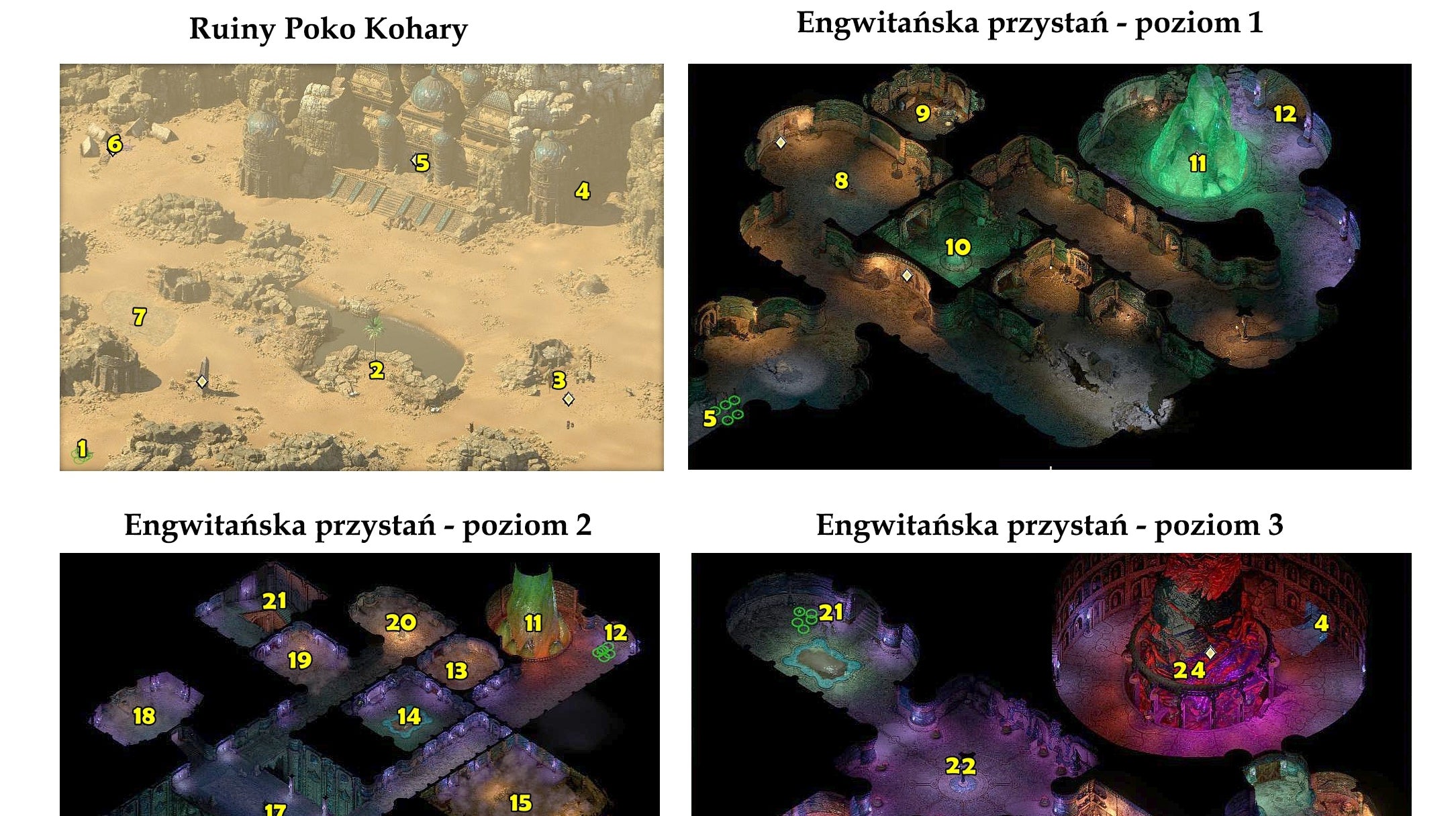 Pillars of Eternity 2 Poko Kohara (mapa) Eurogamer.pl
