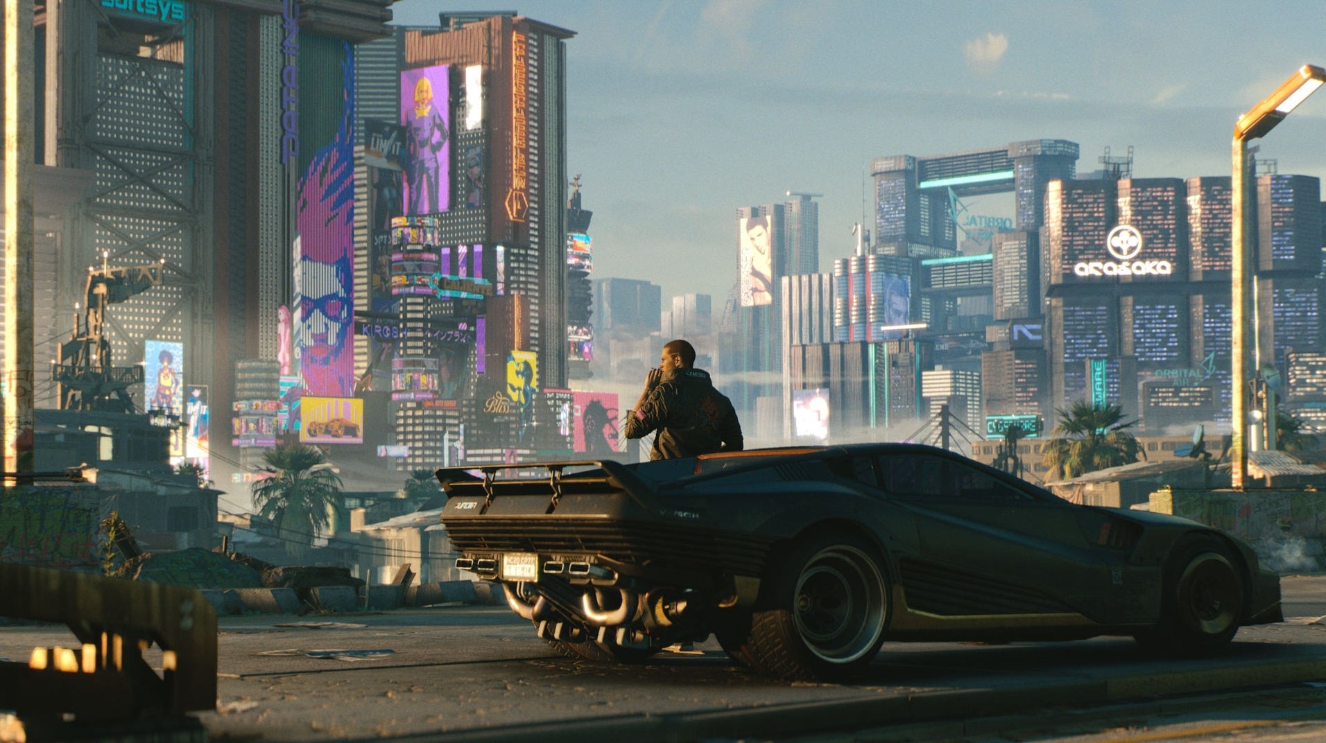 Cyberpunk 2077 is een first-person game