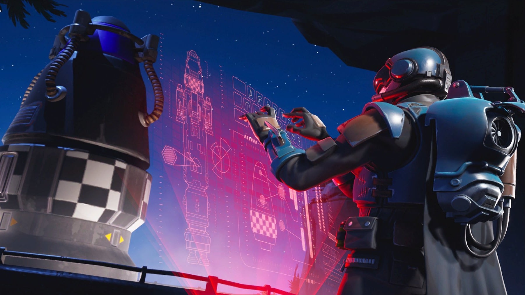 Gerucht: raket en aftellende klok hinten naar Fortnite Season 5