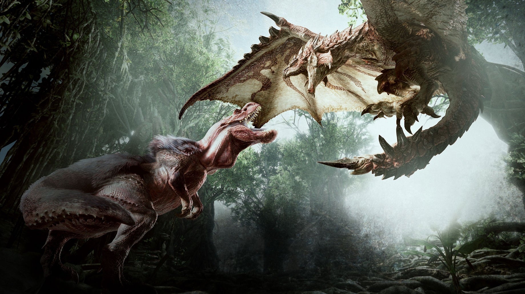 Pc-versie Monster Hunter World vervangt squads voor Steam Groups