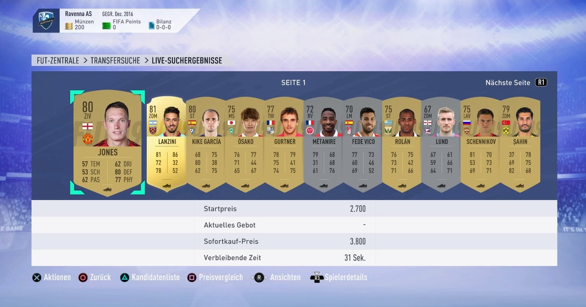 Fifa 19 Ultimate Team Spieler Auf Transfermarkt Setzen