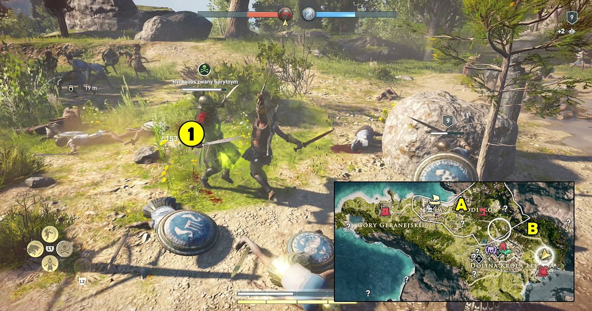 Assassin's Creed Odyssey Wilk Ze Sparty