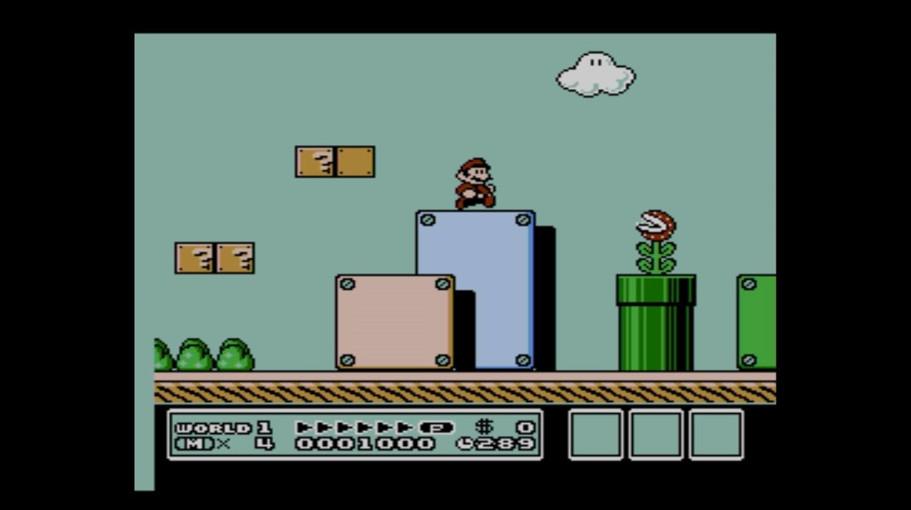 Super nintendo super shop mario bros 3