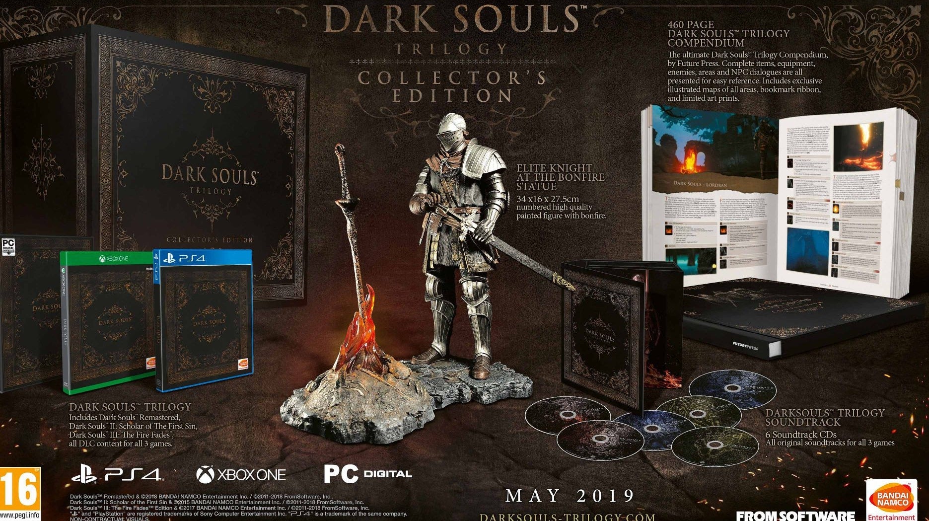 Dark Souls Trilogy Collector's Edition kost 500 euro