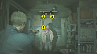 Resident Evil 2 - stacja paliw, droga na komisariat (Leon)