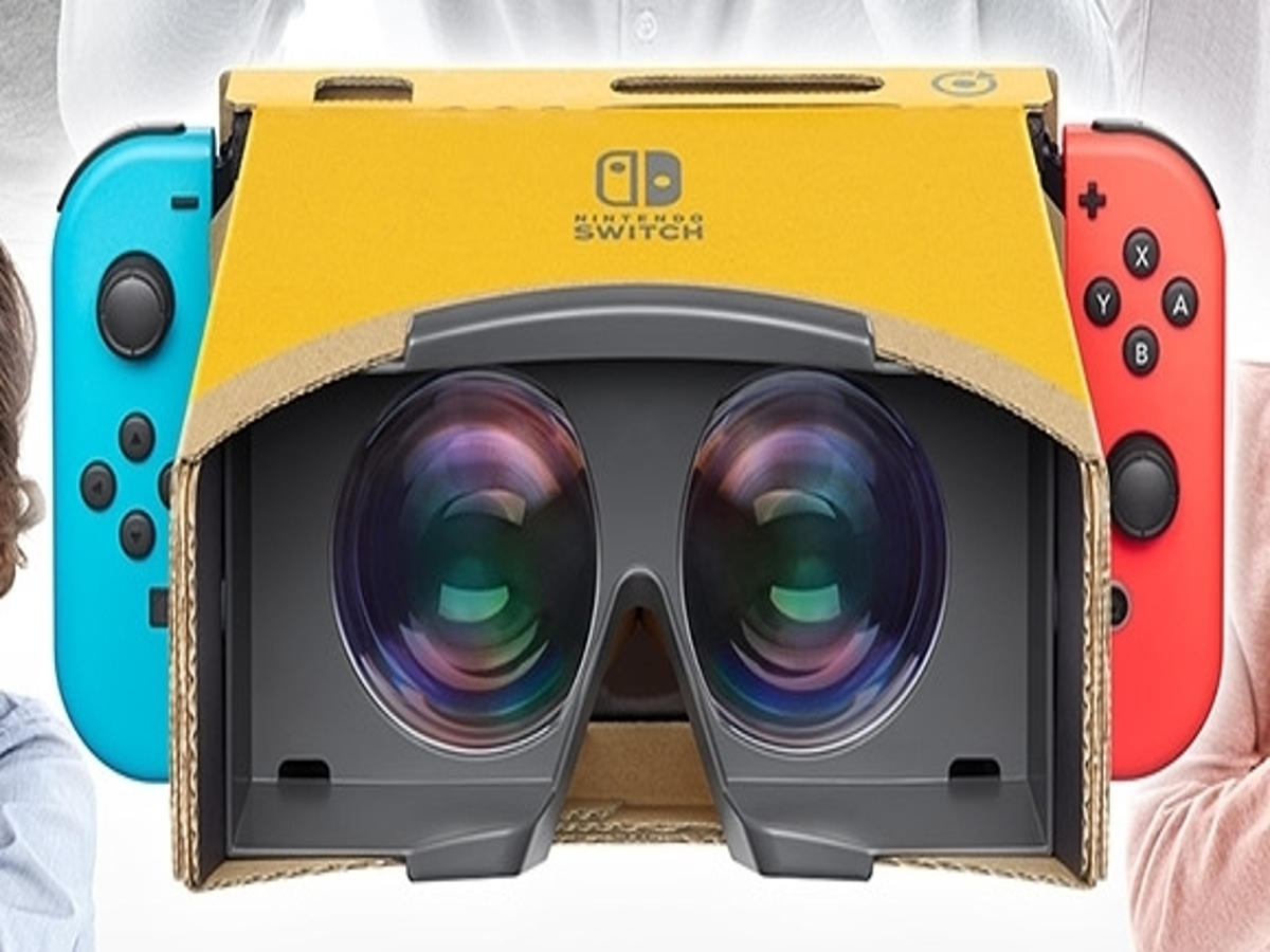 Nintendo Announces Switch VR Labo Kit Coming in April