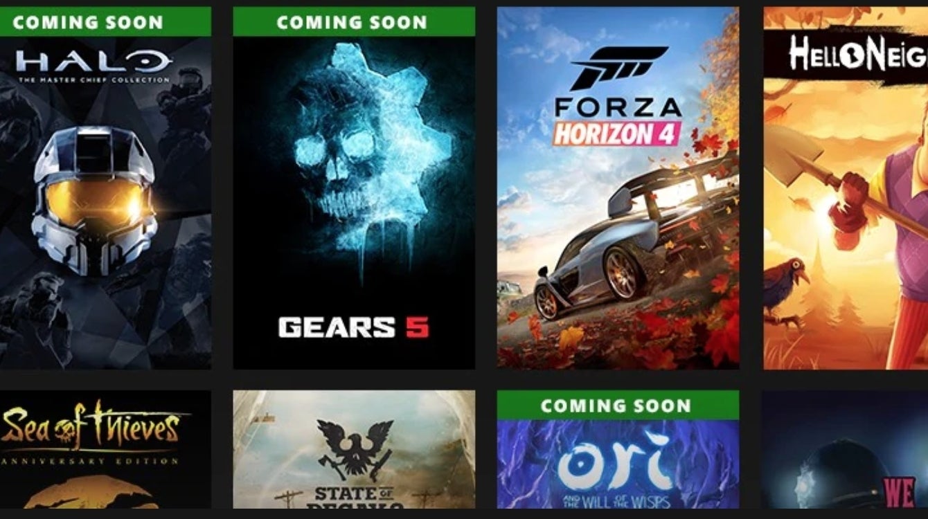 Xbox one games clearance coming 2019