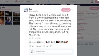 Accurate E3 leaker says Nintendo threatened legal action against them