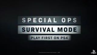 Call of Duty: Modern Warfare Spec Ops Survival tijdelijk exclusief voor PlayStation 4