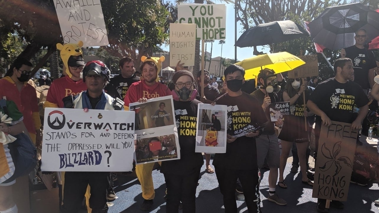 Blizzard apology does not silence protestors at BlizzCon 2019