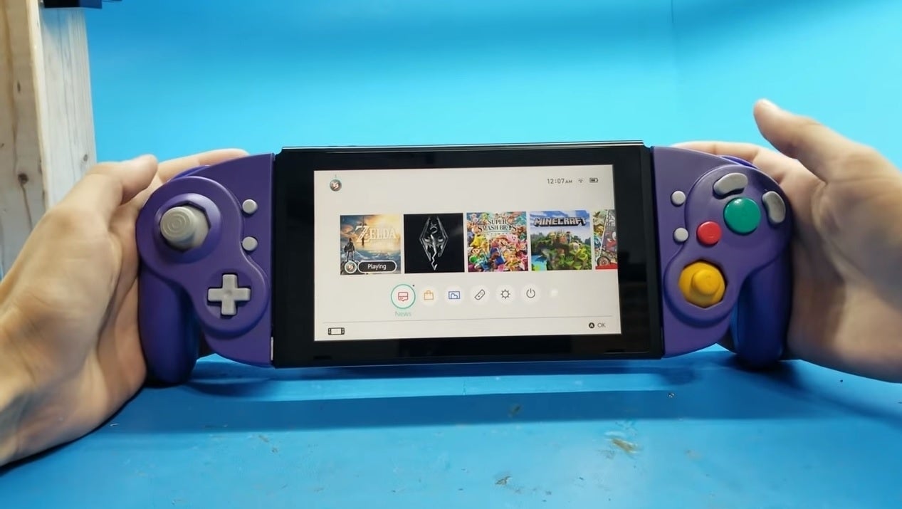 Nintendo switch joy clearance con gamecube