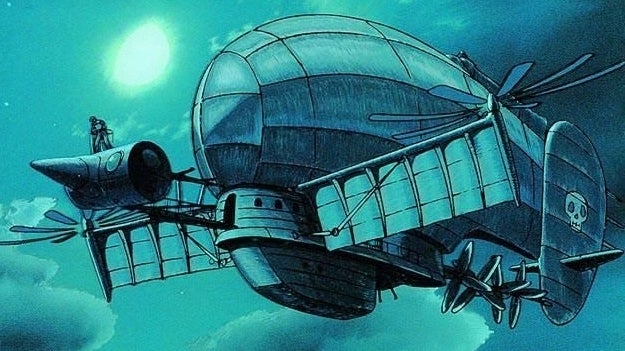Steampunk Airship - A Dreamy Anime Artwork