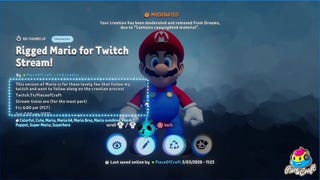 Sony rimuove Super Mario da Dreams dopo la richiesta di Nintendo