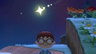 Stargazing with Celeste in Animal Crossing