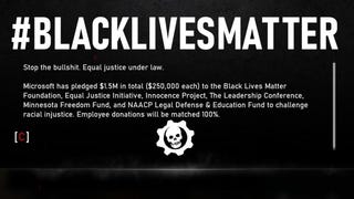 Gears 5 exibe mensagem #BlackLivesMatter