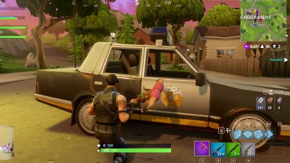 Geen politiewagens meer in Fortnite
