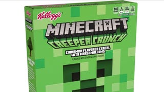 Minecraft is getting an official breakfast cereal