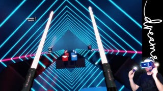 Someone's remade Beat Saber in the Dreams PSVR update