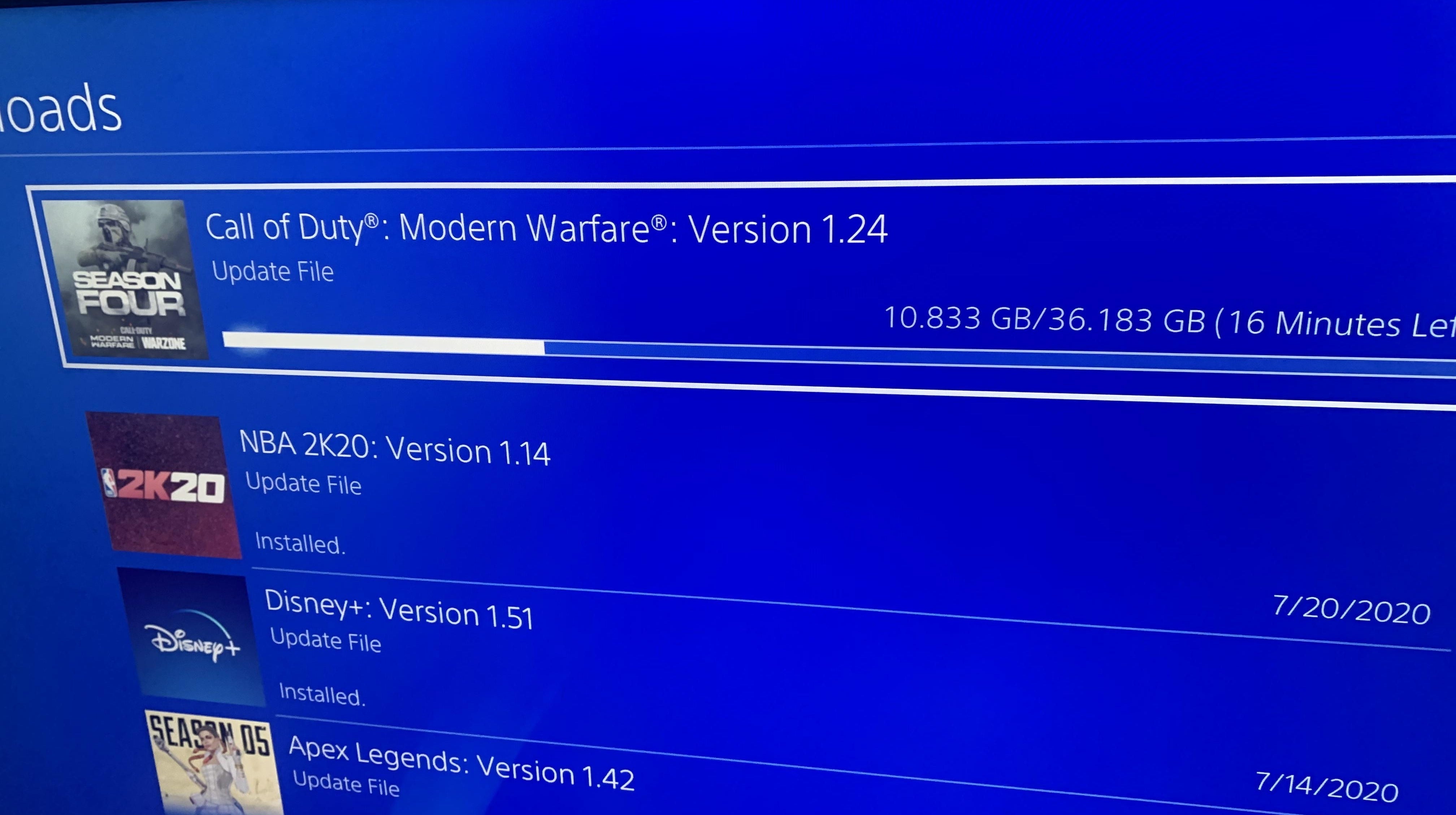 Call of Duty: Warzone en Modern Warfare Season 5 update al te preloaden op PS4
