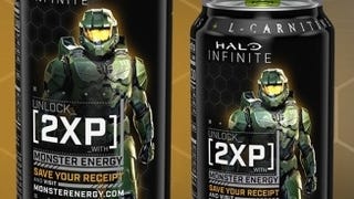 Halo Infinite might be delayed, but you can now collect double XP, cosmetics from Monster Energy