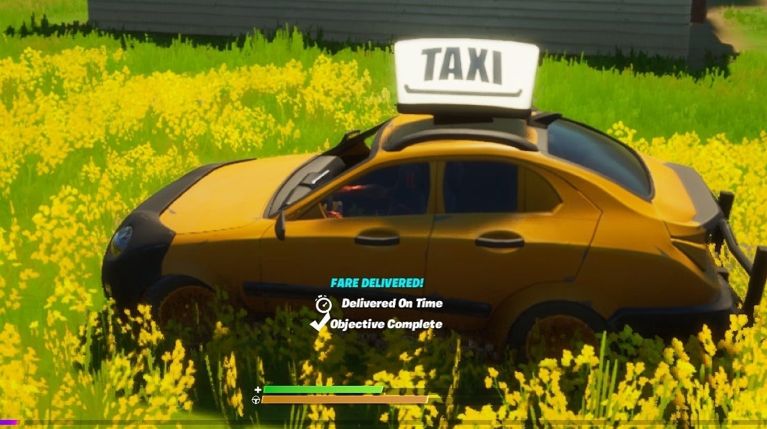 Fortnite's new Tilted Taxis mode is an enjoyable Crazy Taxi clone