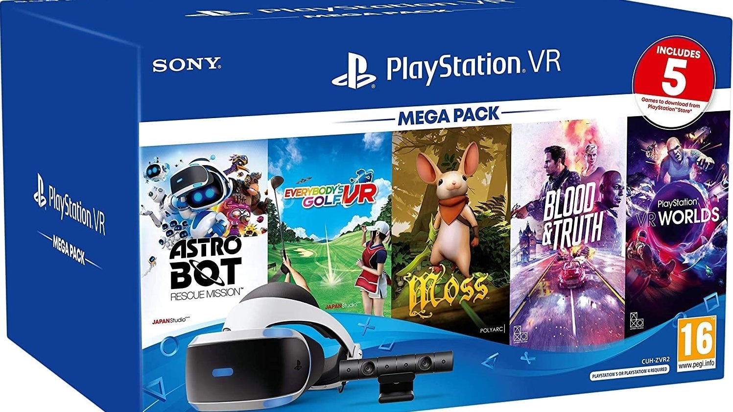 PlayStation VR MEGA PACK (CUH-ZVR2) - 家庭用ゲーム本体