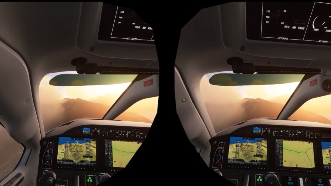 Microsoft Flight Simulator recibe soporte para VR en una actualización ...