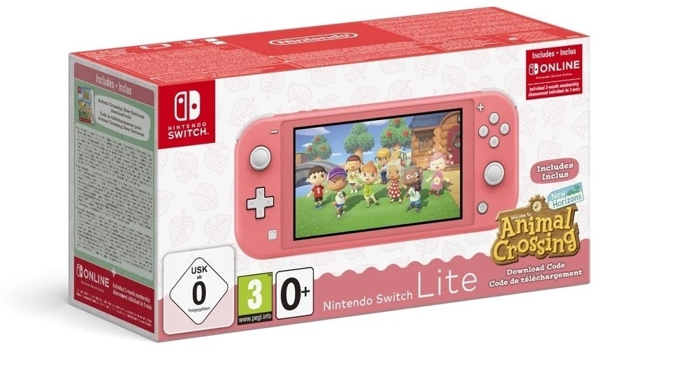 Nintendo Switch Lite com Animal Crossing por apenas €188,99 na