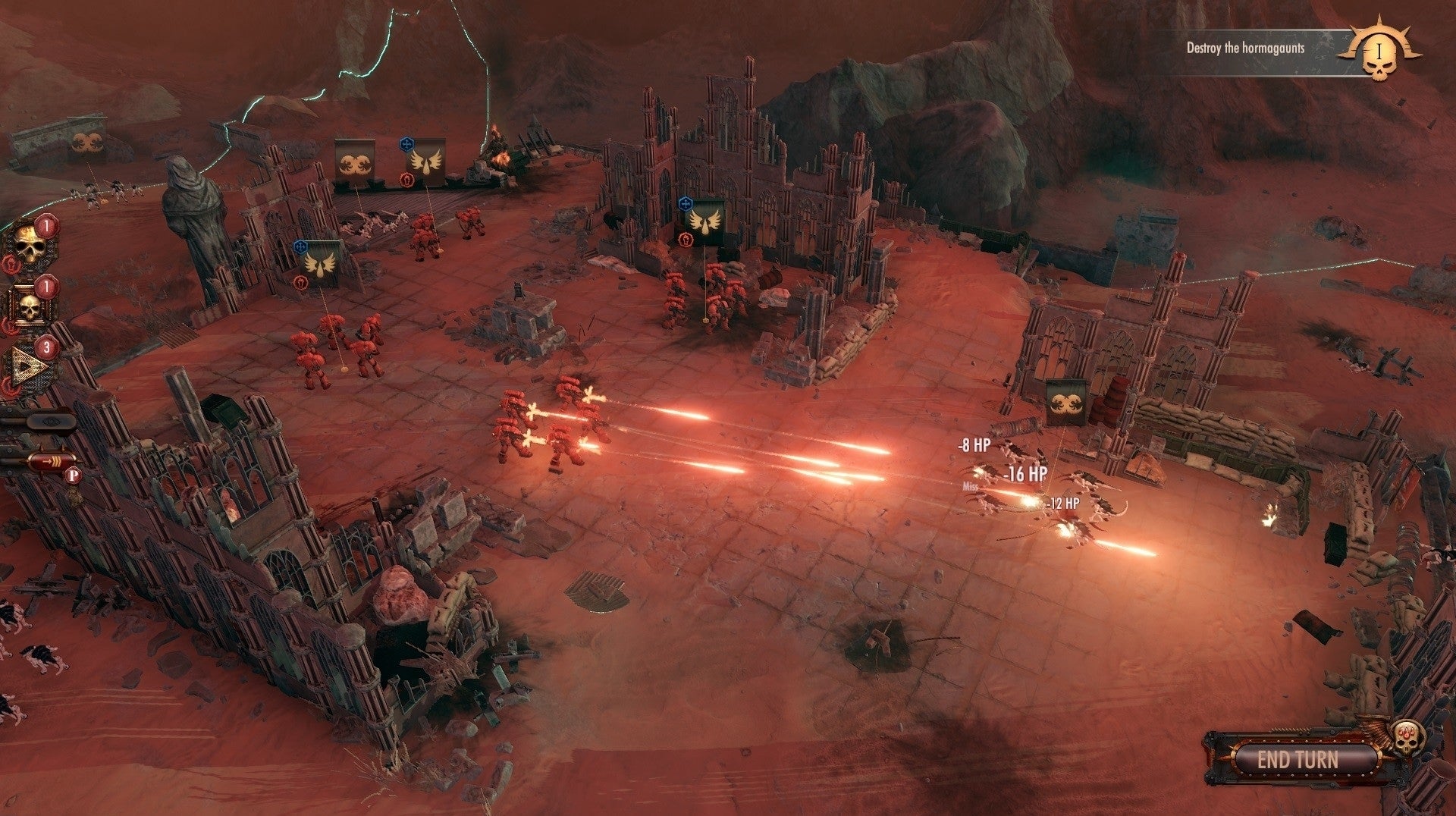 Warhammer 40,000 Battlesector gameplay looks like a decent stab at 