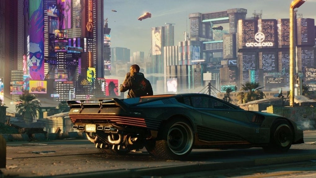 Elon Musk bekritiseert het gebrek aan zelfrijdende elektrische auto's in Cyberpunk 2077